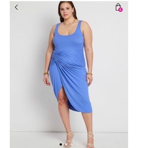 Eloquii Gathered Skirt Dress